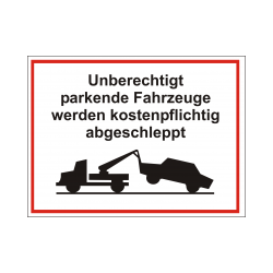 Kombiparkplatzschild, Text:...